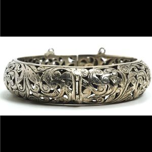 Silpada Hinged Sterling Bracelet